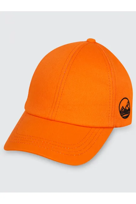 Chapeau et béret orange pour garçon de 6 à 9 ans - Ensemble