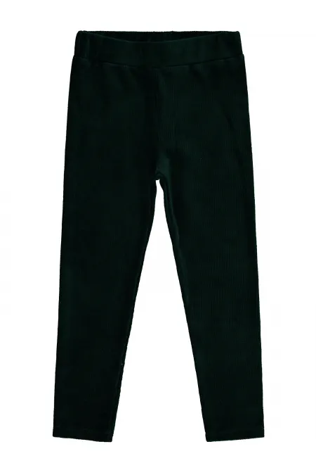 Collants pour filles de 10 à 13 ans, vert foncé - Emballage