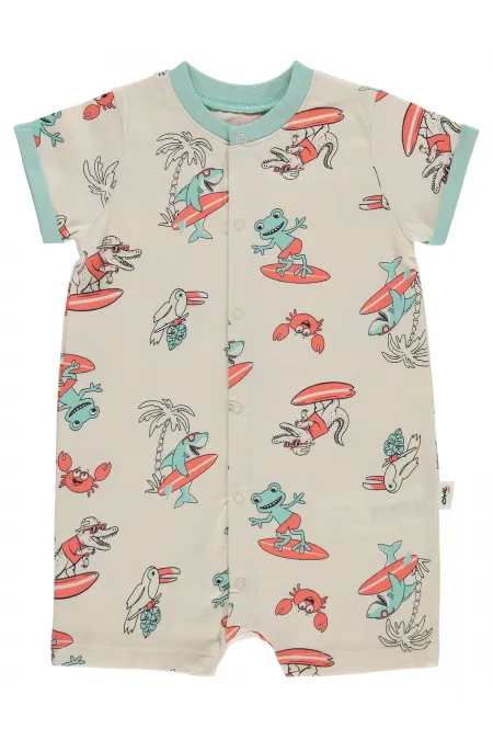 Barboteuse bébé 0-24 mois beige clair - Lot