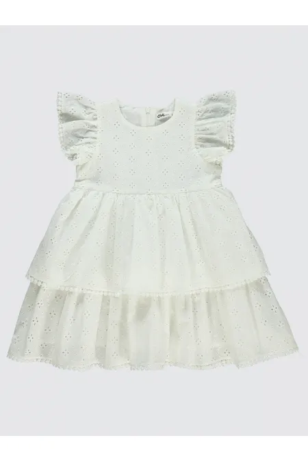 Girl's Vest and Dress 2-5 Years Old Ecru - Package