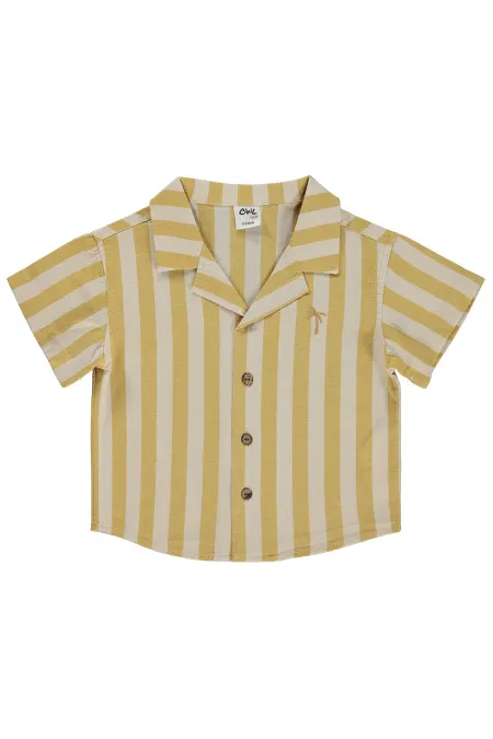 Baby Shirt 0-24 Months Mustard - Pack