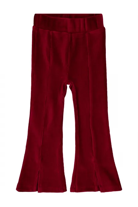 Leggings bordeaux pour fille de 2 à 5 ans - Emballage
