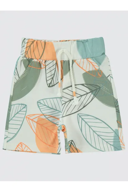 Shorts pour garçons de 2 à 5 ans, couleur corail - Paquet