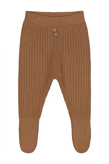 Baby Sweatpants 0-24 Months Dark Mustard - Pack