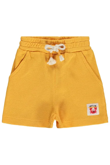 Baby Shorts 0-24 Months Mustard - Pack