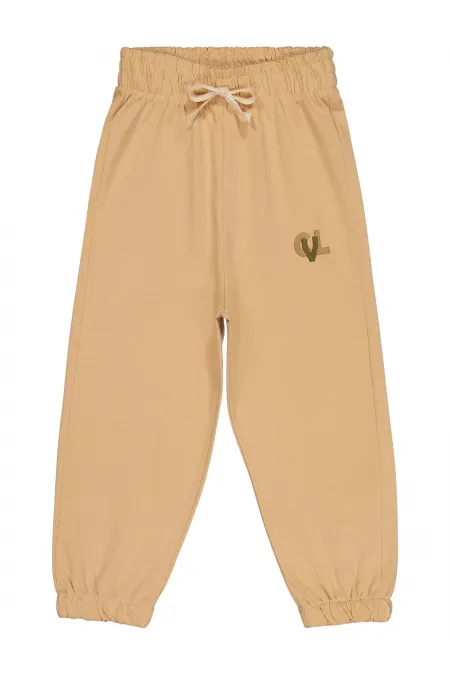 Bas de survêtement garçon 2-5 ans, couleur pierre - Lot