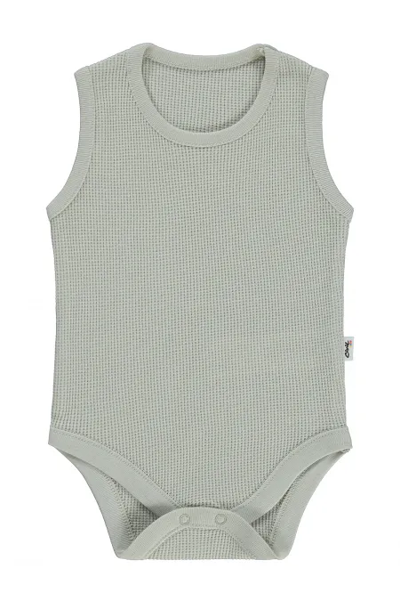 Bebek Çıtçıtlı Badi 0-24 Ay Soft Vizon - Paket