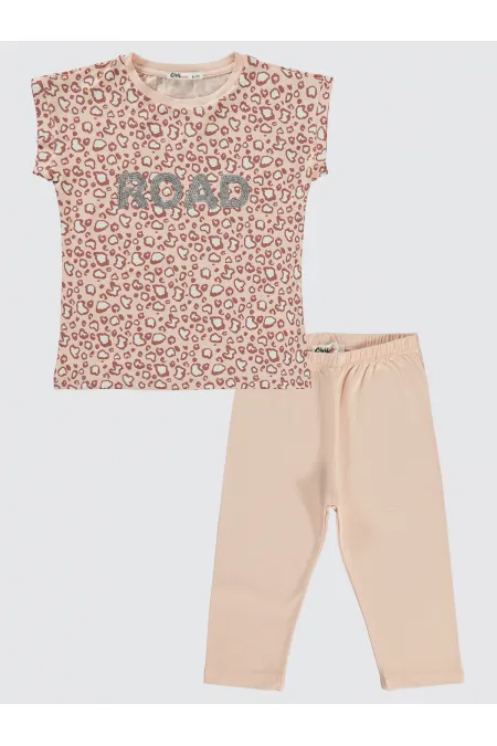 Girls' Set 6-9 Years Old Light Powder - Package