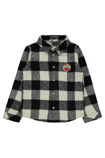 Erkek Çocuk Gömlek 10-13 Yaş Siyah - Paket