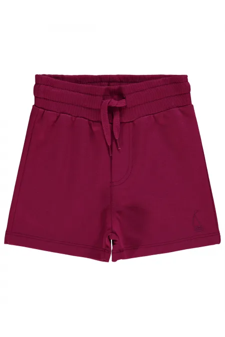 Shorty garçon prune 2-5 ans - Paquet