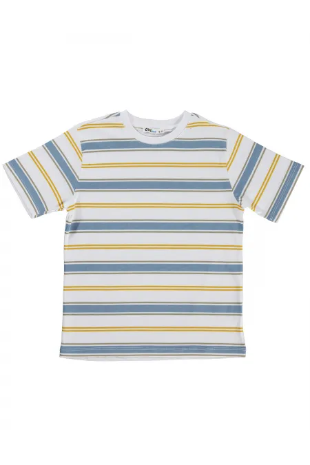 Erkek Çocuk Tişört 10-13 Yaş Beyaz - Paket