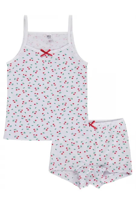 Girls' Underwear Set 2-9 Years White - Pack