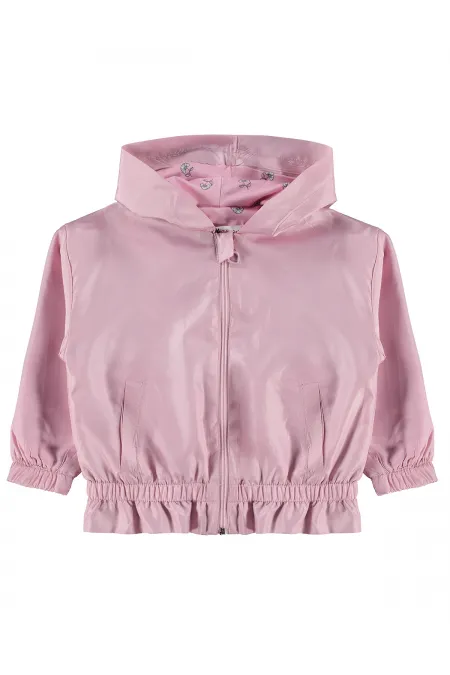Kız Çocuk Yağmurluk 2-5 Yaş Koyu Pembe - Paket