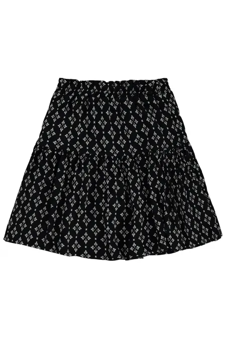 Kız Çocuk Etek 10-13 Yaş Siyah - Paket