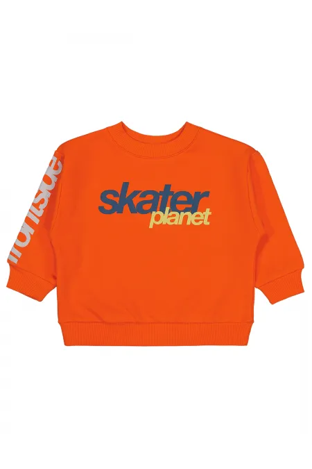 Boys Sweatshirt 2-5 Years Orange - Package