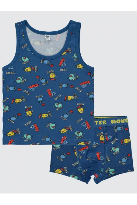 Ensemble de sous-vêtements pour garçons de 2 à 9 ans - Standard