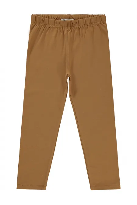 Collants marron pour filles de 6 à 9 ans - Lot