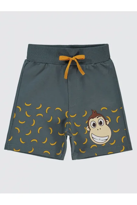 Erkek Çocuk Kapri 2-5 Yaş Antrasit - Paket