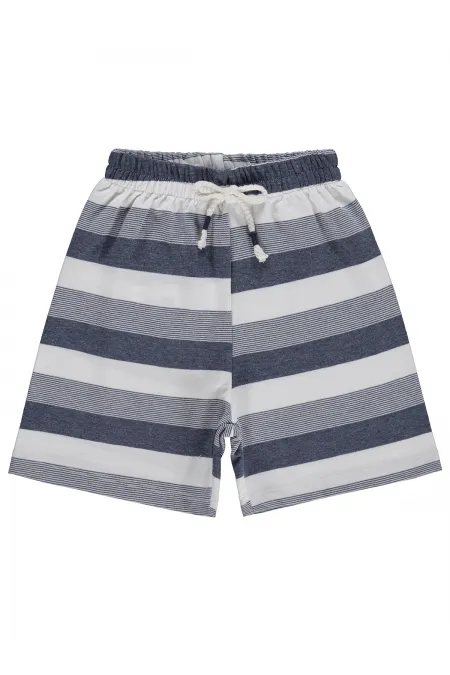 Short garçon, 6-9 ans, bleu marine - Lot