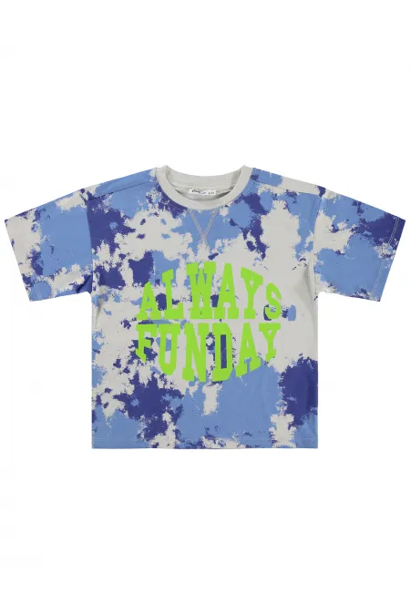 Boys' T-Shirt, Ages 6-9, Dark Stone Color - Package Boys' T-Shirt, Ages 6-9, Dark Stone Color - Package