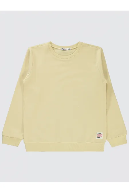 Kız Çocuk Sweatshirt 6-9 Yaş Sarışın Ağaç - Paket