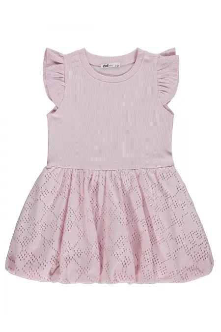 Kız Çocuk Jile ve Elbise 2-5 Yaş Pembe - Paket