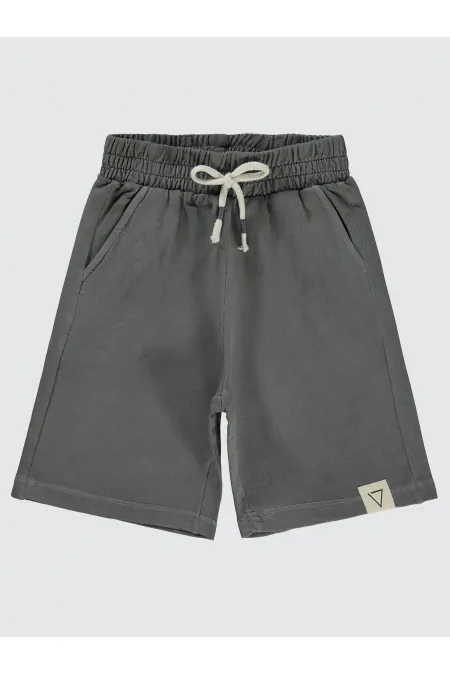 Erkek Çocuk Kapri 6-9 Yaş Antrasit - Paket