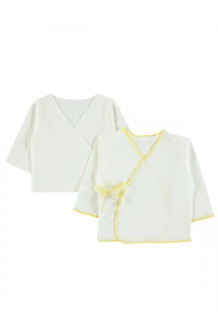 Baby Mini Bodysuits 0-24 Months Yellow - Pack