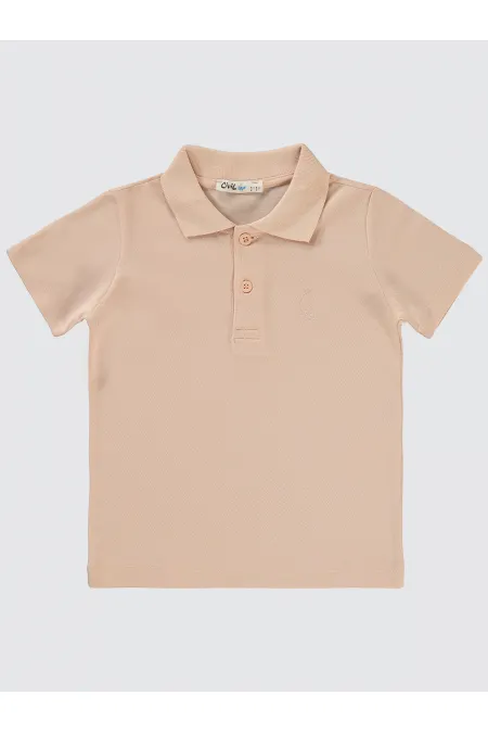 Boys T-Shirt 2-5 Years Old Salmon - Package