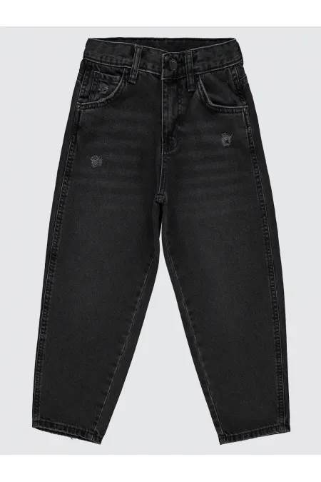 Erkek Çocuk Pantolon 6-9 Yaş Füme - Paket