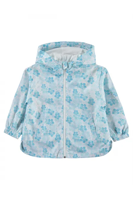 Kız Çocuk Yağmurluk 2-5 Yaş Kırık Beyaz - Paket