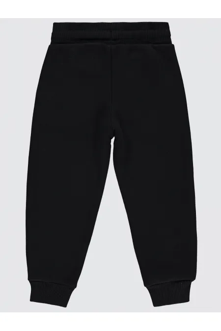 Bas de survêtement noir pour garçon de 2 à 5 ans - Lot