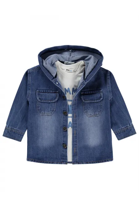 Boys' Shirt Set 2-5 Years Blue - Package