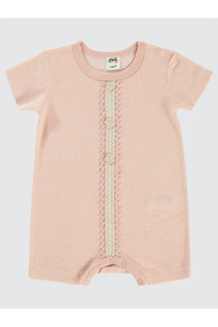 Grenouillères bébé 0-24 mois roses - Lot