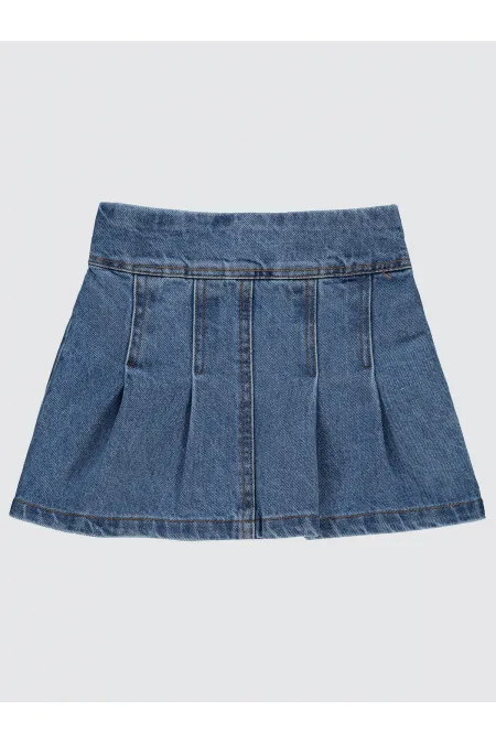 Kız Çocuk Etek 2-5 Yaş Mavi - Paket