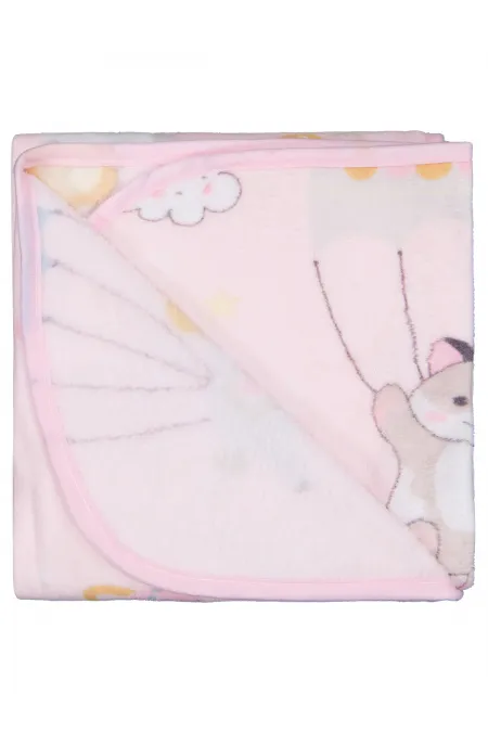Bebek Battaniye ve Kundak 0-24 Ay Pembe - Paket Bebek Battaniye ve Kundak 0-24 Ay Pembe - Paket