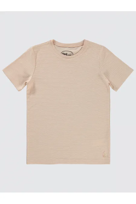 Boys T-Shirt 10-13 Years Old Salmon - Package