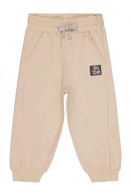 Bas de survêtement garçon 2-5 ans beige - Lot