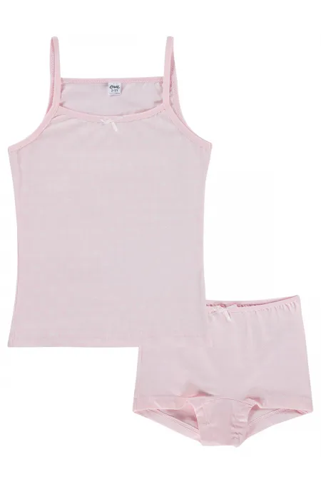 Girls' Underwear Set 2-9 Years Pink - Pack