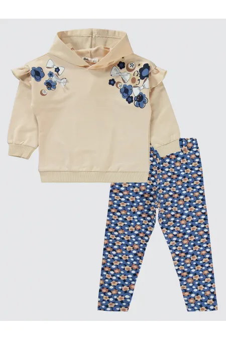 Girls' Set 2-5 Years Old Beige - Package