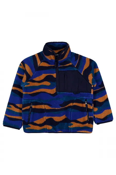 Erkek Çocuk Sweatshirt 6-9 Yaş Saks - Paket