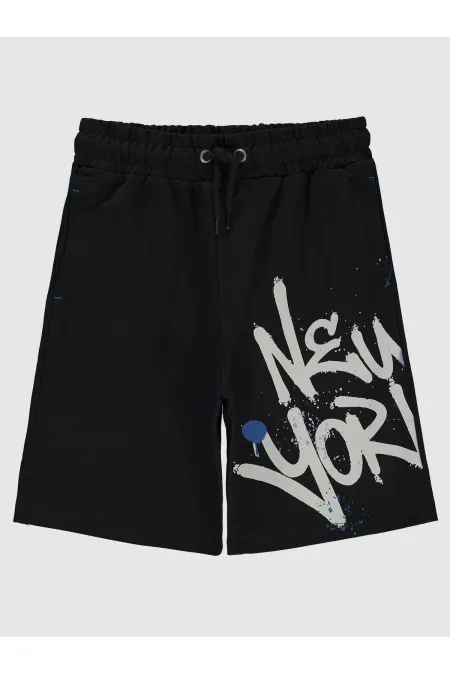 Capri garçon 6-9 ans Noir - Lot