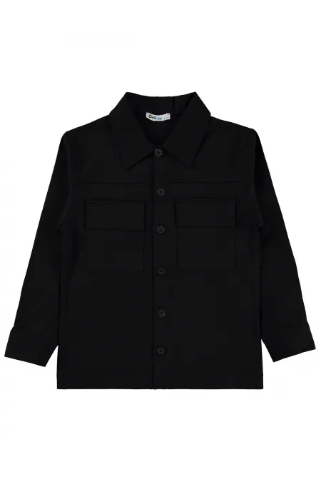 Boys' Jacket, Ages 10-13, Black - Package