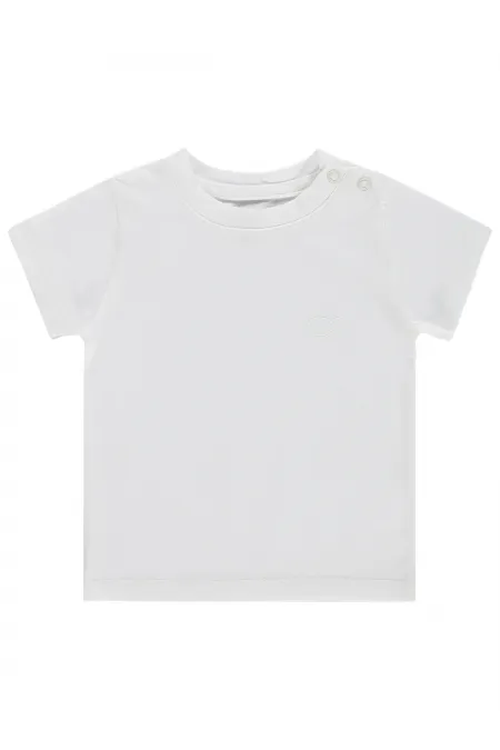 Bebek Tişört Km 0-24 Ay Ekru - Paket