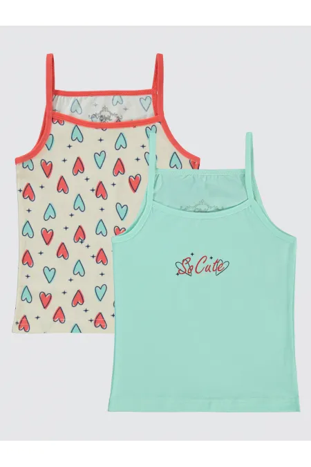 Débardeur pour filles de 2 à 9 ans, taille standard - Emballage