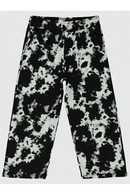 Kız Çocuk Pantolon 10-13 Yaş Siyah - Paket