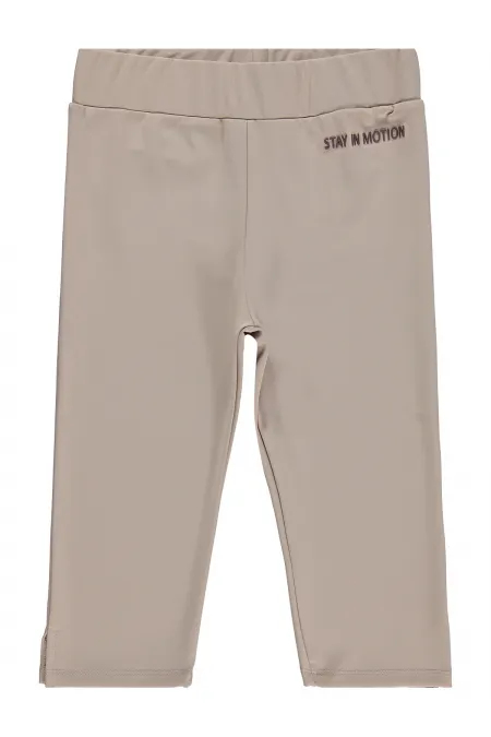 Leggings pour filles 10-13 ans, couleur vison clair - Lot