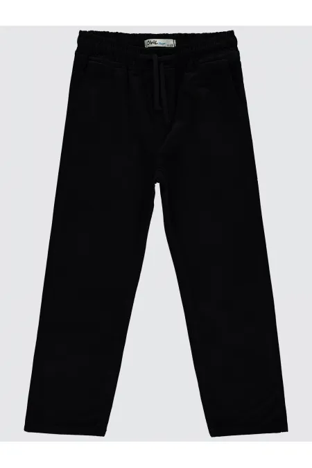Pantalon noir pour garçon de 10 à 13 ans - Lot