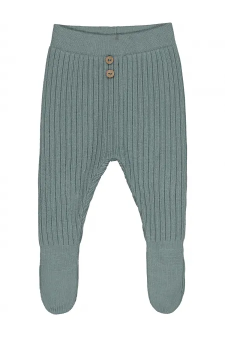 Baby Tracksuit Bottoms 0-24 Months, Almond Green - Pack