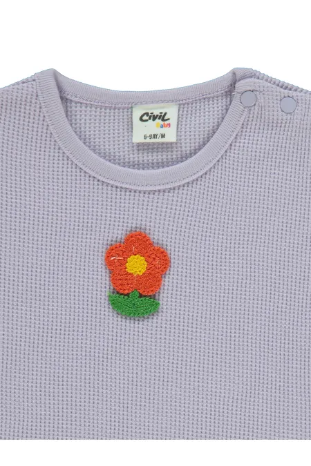 Lot de T-shirts bébé 0-24 mois lilas